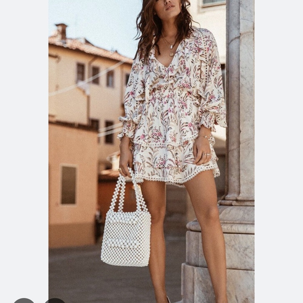 Spell & The Gypsy Floral Long Sleeve Maisie Dress